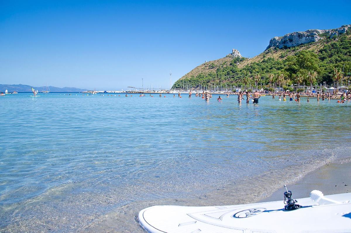 Appartamento Per 4 Persone Al Poetto Di Cagliari Exteriör bild
